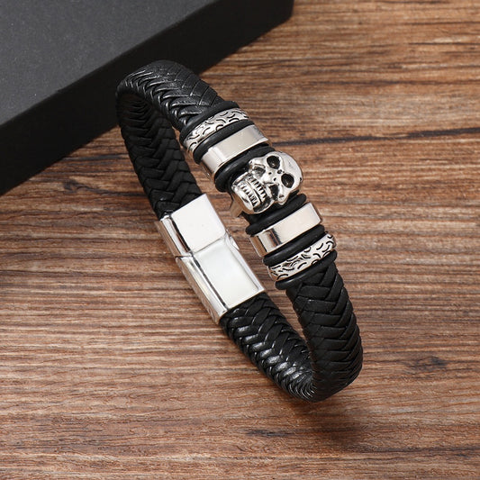 Skull bracelet New design bracelet personality Hip-Hopk style